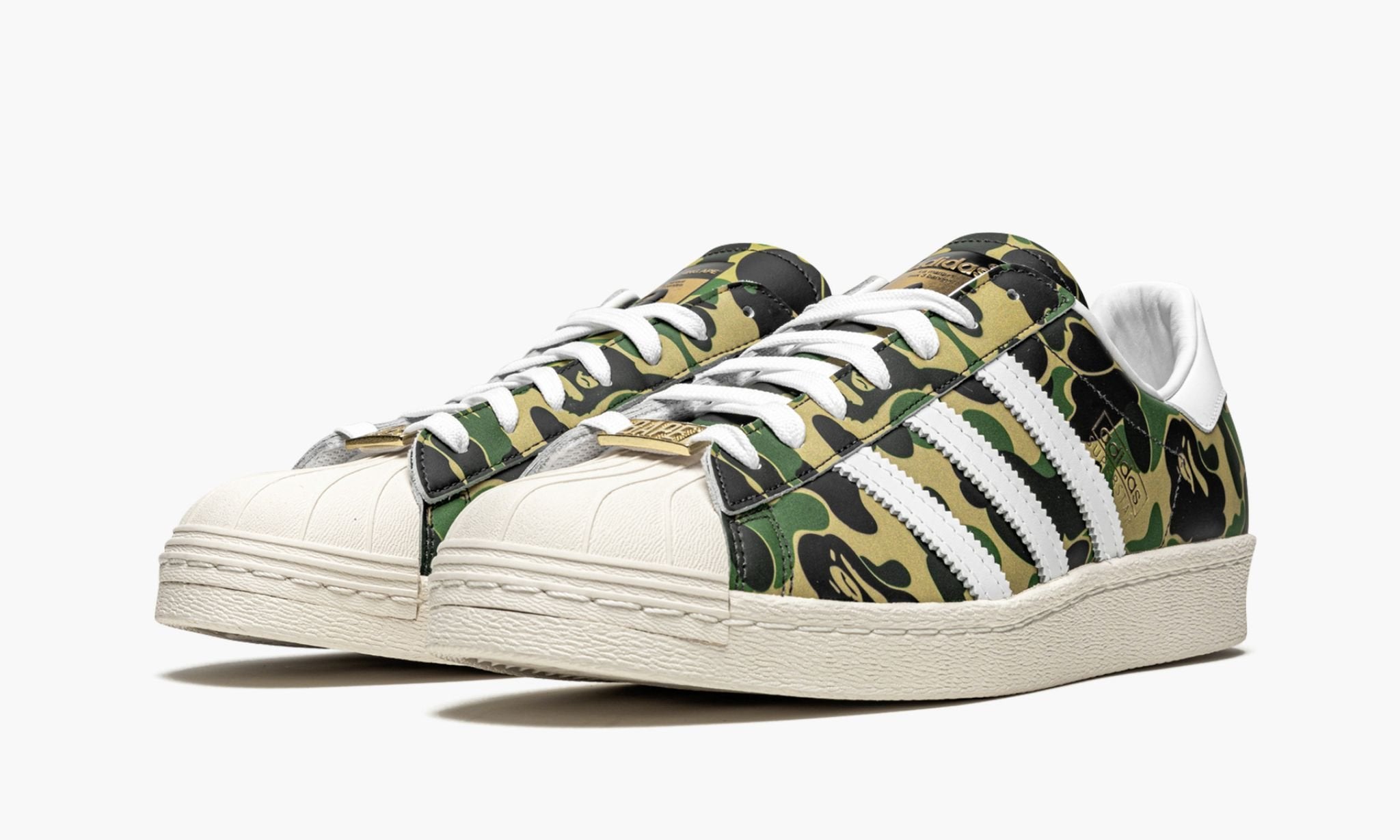 Adidas x Bape Superstar "Green Camo" Pre-Owned