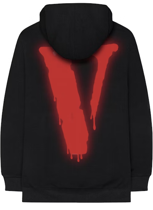 Vlone x Nav "Drip" Hoodie Black