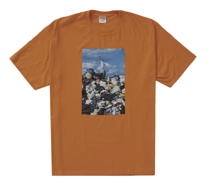 Supreme "Trash" Orange Tee