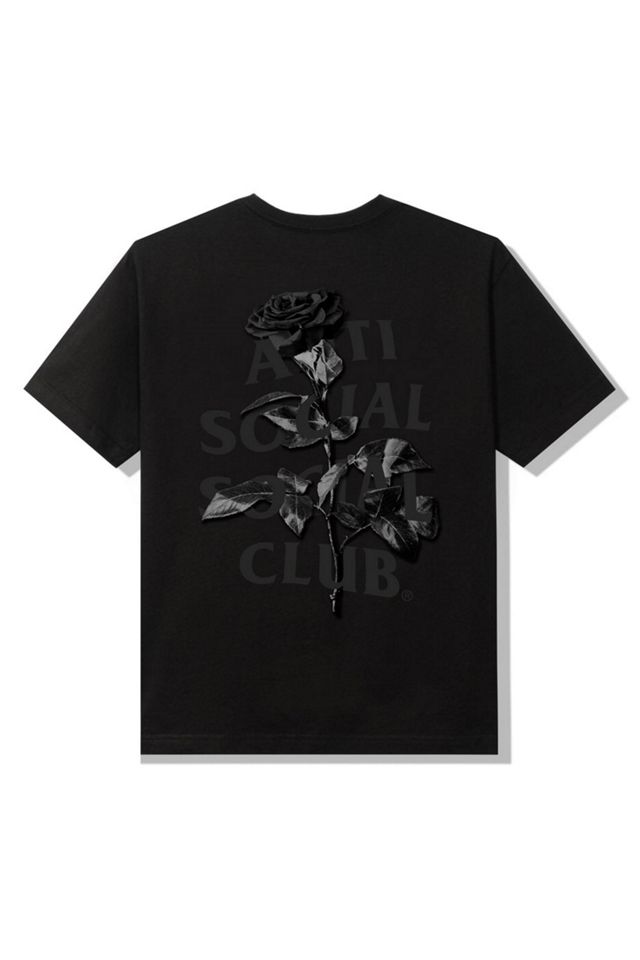 Anti Social Social Club "Hello Rose" Black Tee