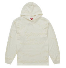 Supreme "Celebre Hooded L/S Top" Cream