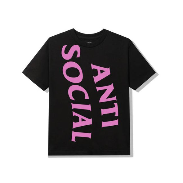 Anti Social Social Club "Vertical Horizon" Black Tee