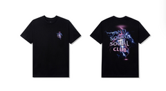 Anti Social Social Club "Bolt From The Blue" Black Tee