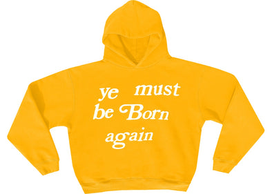 CPFM "Ye Must Be Born Again" Yellow Hoodie