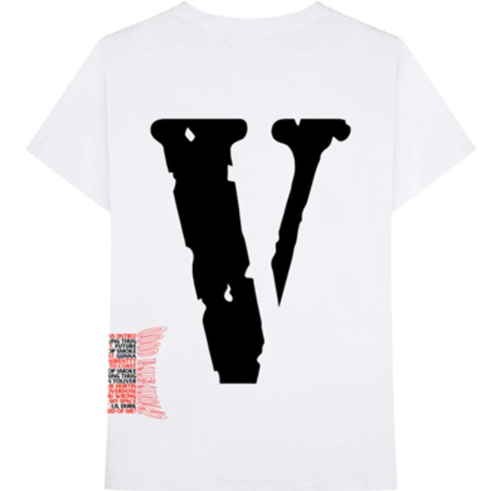 Vlone x Nav "Dead" White Tee