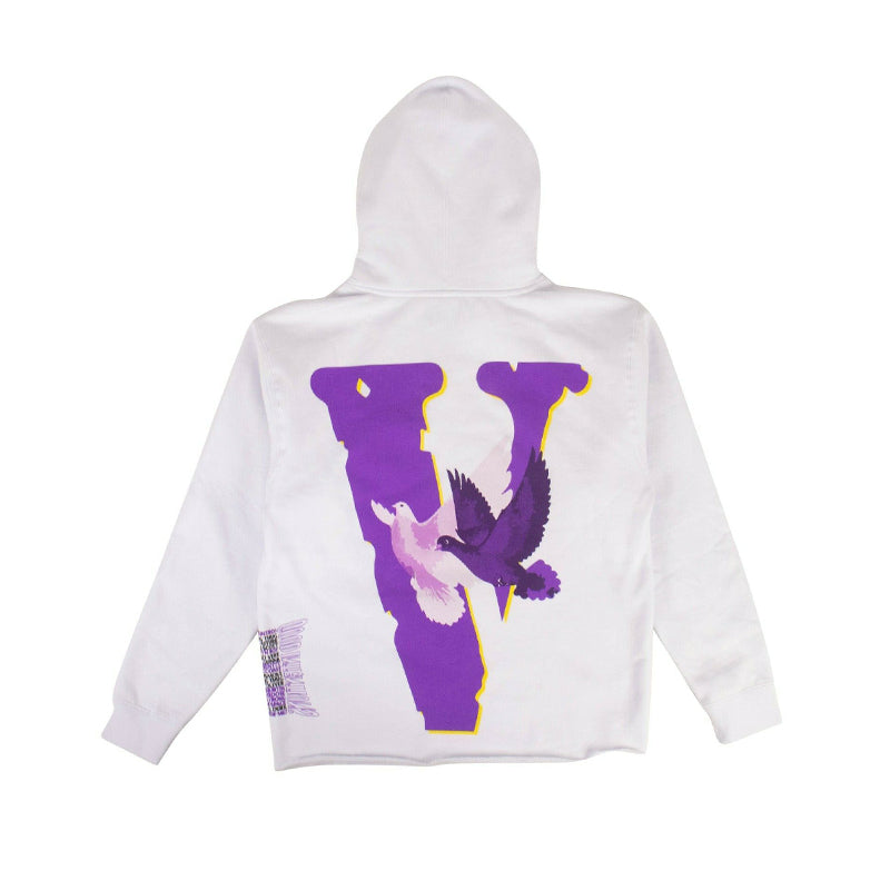 Vlone x Nav "Doves" Hoodie White
