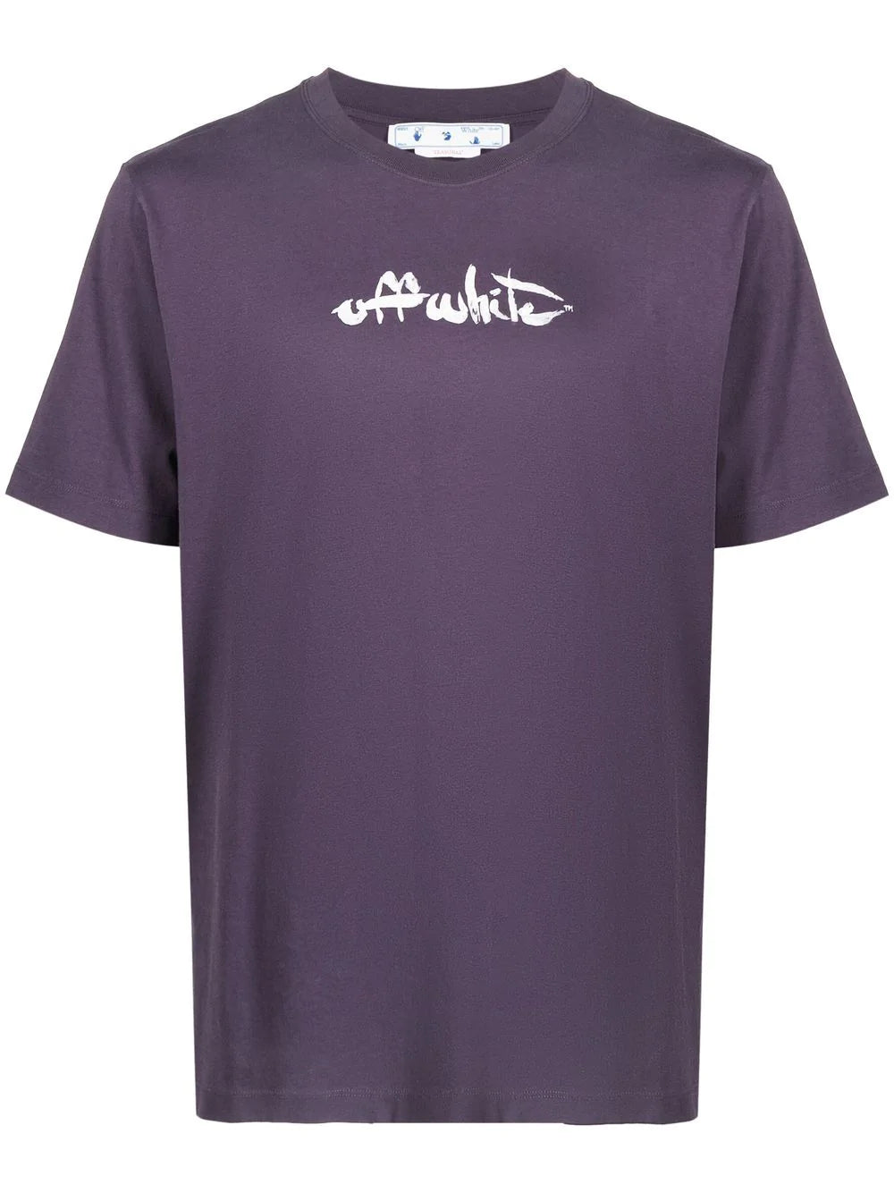 Off White Purple Paint Tee