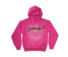 Sp5der "P*NK" Pink Hoodie