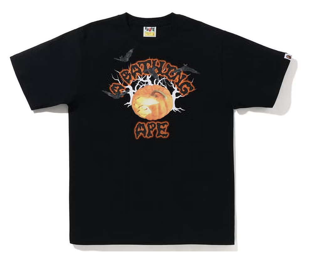 BAPE Halloween Jack O' Lantern College Tee