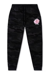 Anti Social Social Club "All Rise" Black Camo Sweatpants