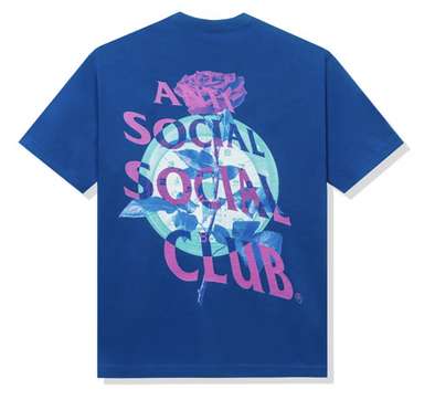 Anti Social Social Club "Out Of Time" Blue Tee