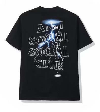 Anti Social Social Club "Twisted" Black/Blue Tee