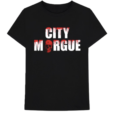 Vlone x City Morgue "Dog Fight" Black Tee