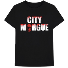 Vlone x City Morgue "Dog Fight" Black Tee