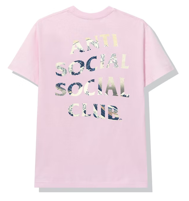 Anti Social Social Club "Tonkotsu" Pink Tee (Japan Exclusive)