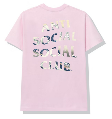 Anti Social Social Club "Tonkotsu" Pink Tee (Japan Exclusive)