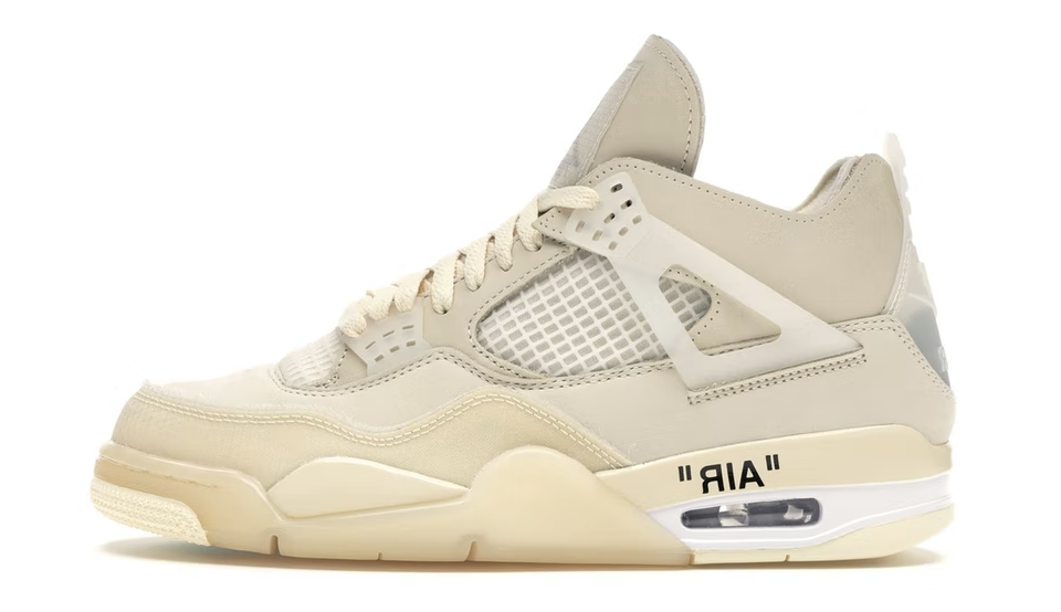 Jordan 4 Retro x Off-White "Sail"