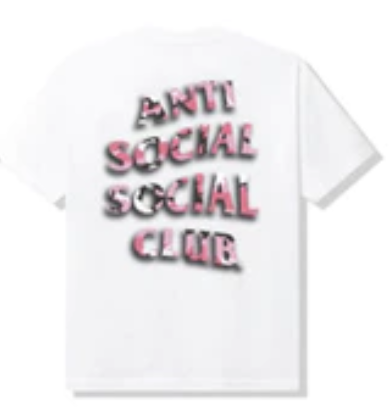 Anti Social Social Club "Hidden Messages 8.0" White Tee