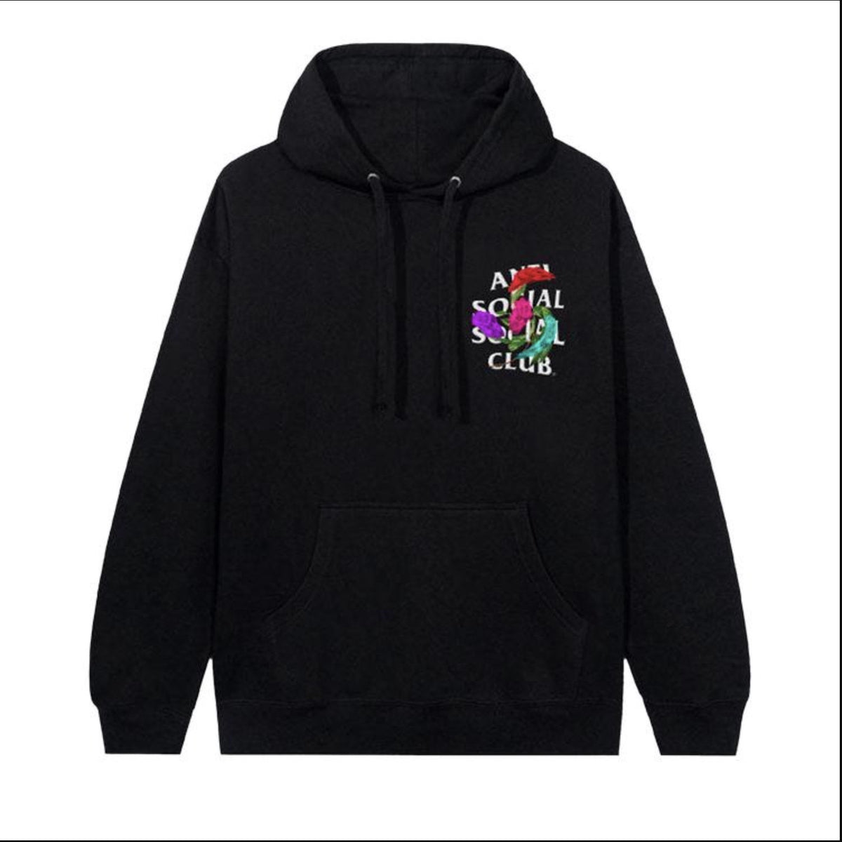 Anti Social Social Club "Thorns" Black Hoodie