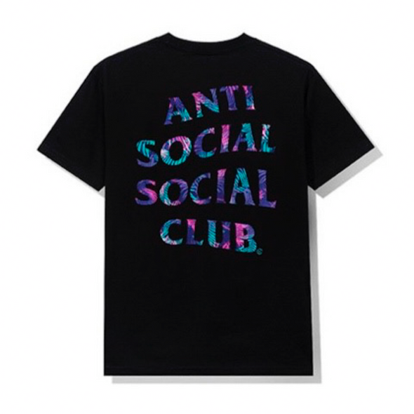 Anti Social Social Club "Kiss The Wall" Black Tee