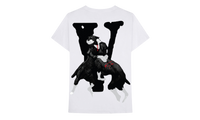 Vlone x City Morgue "Dog Fight" White Tee