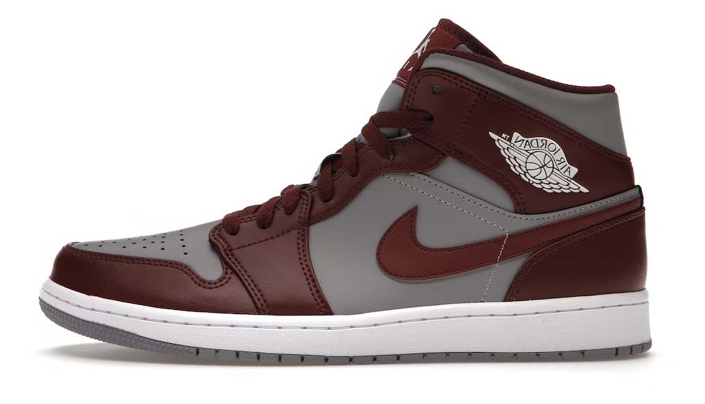 Jordan 1 Mid "Team Red"