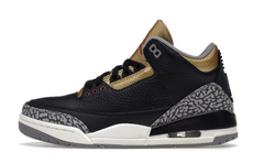Jordan 3 "Black Cement Gold" Pre-Owned