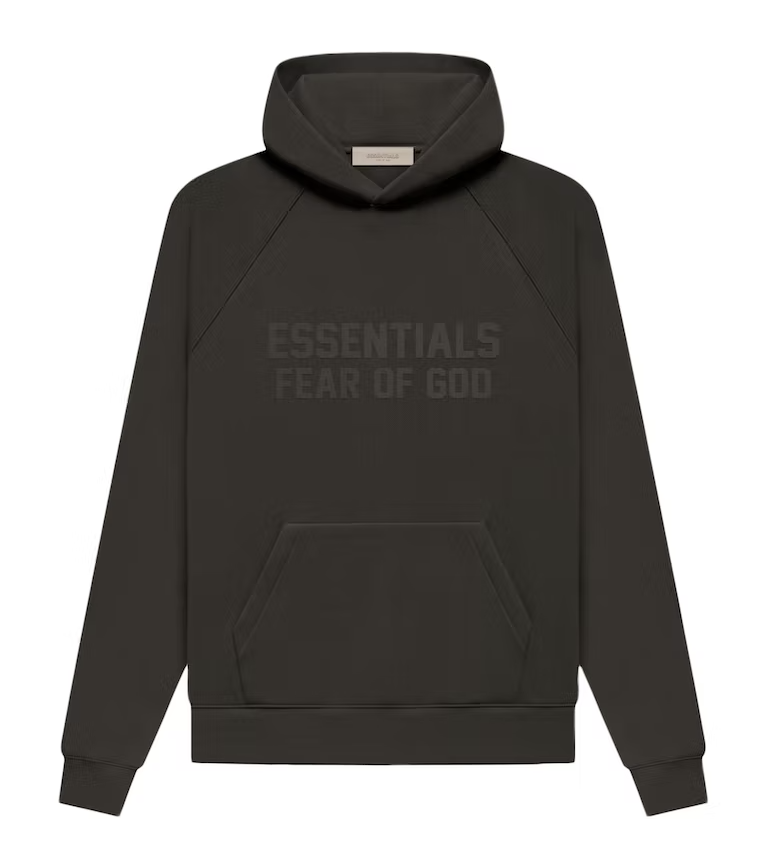 FOG Essentials Off Black Hoodie