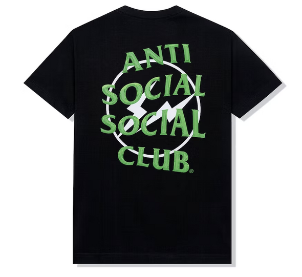 Anti Social Social Club "Precious Petals Green" Black Tee
