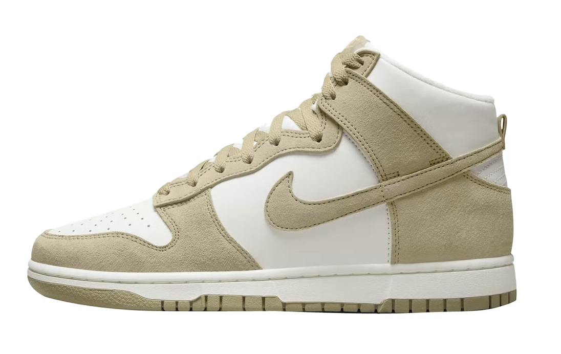 Nike Dunk High "Tan Suede White"